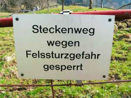 Steckenweg Dornbirn - Emsreute