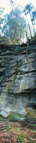 Feientobel Dornbirn, Wasserfall