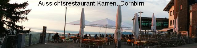 Karren Dornbirn, Restaurant