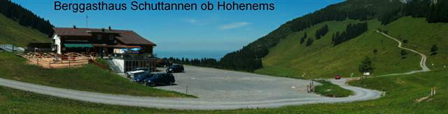 Schuttannen Hohenems, Berggasthaus (Emsreute)